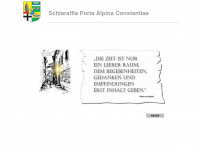 porta-alpina-constantiae.de Webseite Vorschau