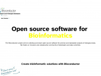 bioconductor.org Webseite Vorschau
