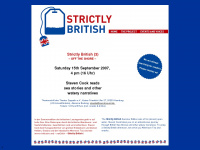 strictly-british.de Webseite Vorschau