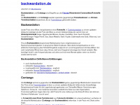 backwardation.de Webseite Vorschau