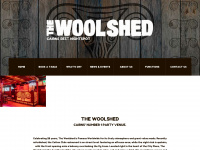 thewoolshed.com.au Webseite Vorschau
