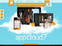 appcloud7.de Webseite Vorschau