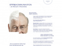 omniakommunikation.ch Webseite Vorschau