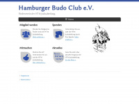budoclub-hamburg.de Webseite Vorschau