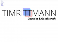 timrittmann.de Webseite Vorschau