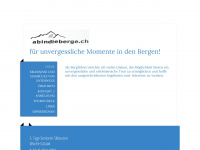 abindieberge.ch Webseite Vorschau