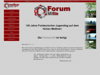 forummitte.de Webseite Vorschau
