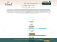 orchidacearesort.com Webseite Vorschau