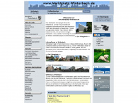 marktplatz-winterbach.de Webseite Vorschau