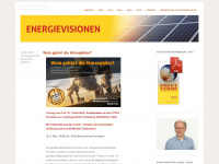 energievisionen.org Webseite Vorschau