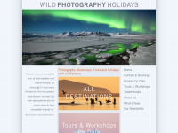 wildphotographyholidays.com Webseite Vorschau