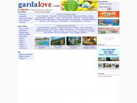 gardalove.com Webseite Vorschau