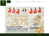 kury.eu Webseite Vorschau
