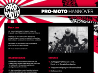 pro-moto-hannover.de Webseite Vorschau