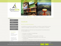 gruensicht.com Webseite Vorschau