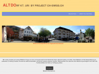 ur-altdorf.ch Webseite Vorschau