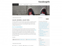 sneakergirls.wordpress.com Webseite Vorschau