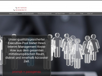 pp-interimmanagement.at Webseite Vorschau