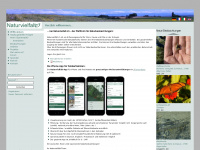 naturvielfalt.ch Webseite Vorschau