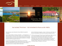 seehotel-weitmeer.de Webseite Vorschau