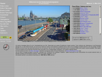 strassenbahnphotographie.de Webseite Vorschau