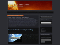 raumpatrouille.wordpress.com Webseite Vorschau