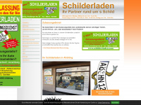 schilderladen.com Webseite Vorschau