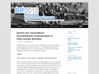 berlinerintegrationsforum.wordpress.com Webseite Vorschau