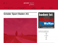 griedersport.ch Webseite Vorschau