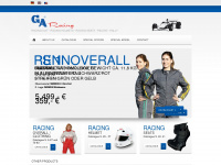 ga-racing.com Webseite Vorschau