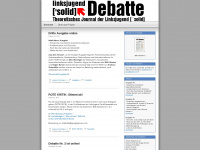 lsdebatte.wordpress.com Webseite Vorschau