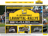 lavanttal-rallye.at Webseite Vorschau