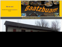 baatzbuam.de Webseite Vorschau