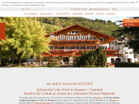sylvanerhof.com Webseite Vorschau