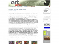 mackintosh-charles-rennie.com Webseite Vorschau