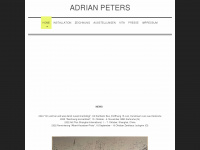 adrian-peters.net Webseite Vorschau
