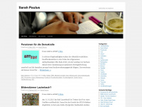 sarahpaulus33.wordpress.com Webseite Vorschau