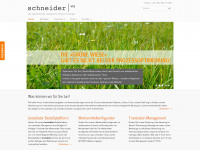 schneider-ws.de Webseite Vorschau