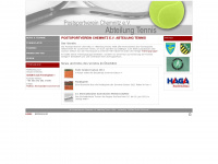 tennisinchemnitz.de Webseite Vorschau