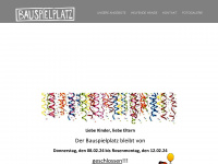 bauspielplatz-leverkusen.de Webseite Vorschau