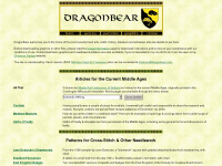 dragonbear.com Webseite Vorschau