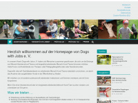 dogs-with-jobs.de Webseite Vorschau