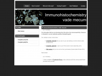 e-immunohistochemistry.info Webseite Vorschau