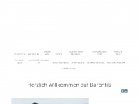 baerenfilz.com Webseite Vorschau