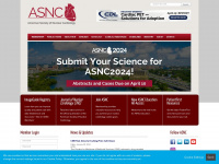 asnc.org Webseite Vorschau
