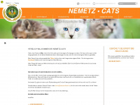 nemetz-cats.at Webseite Vorschau