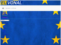 euvonal.hu Webseite Vorschau