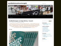 syndikalismusforschunghd.wordpress.com Webseite Vorschau