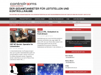 controlrooms.at Webseite Vorschau
