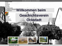geschichtsverein-ockstadt.de Webseite Vorschau